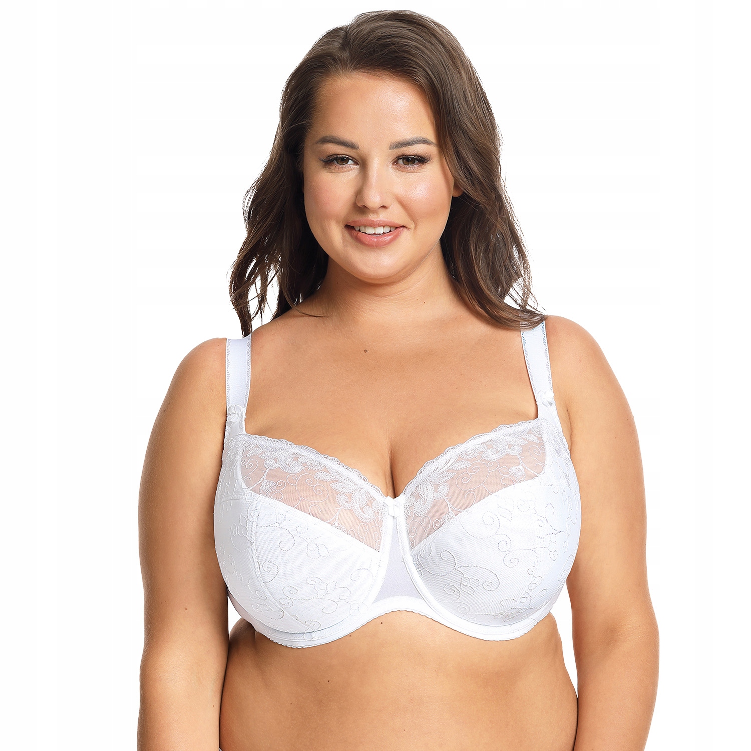 

Biustonosz biały Gaia 899M Goldie Maxi 105H
