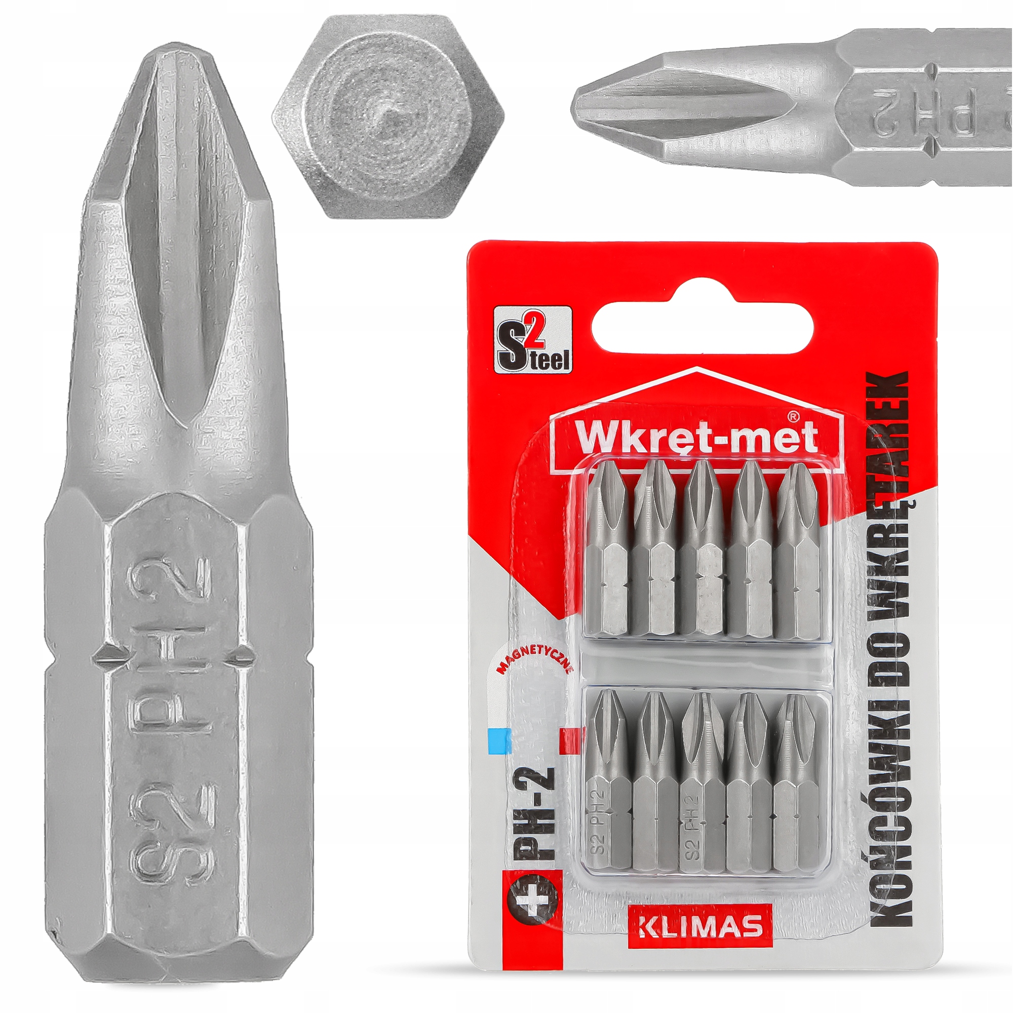 

Bity Wkrętarki Końcówki Adapter Magnetyczne PH2/25