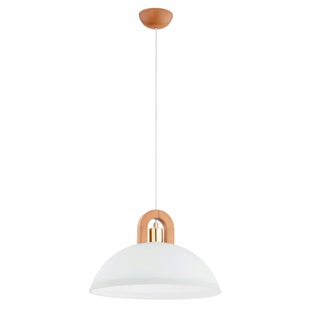 Alfa Závěsná dřevěná lampa E27 15W Migot Kuchyně Jídelna IP20