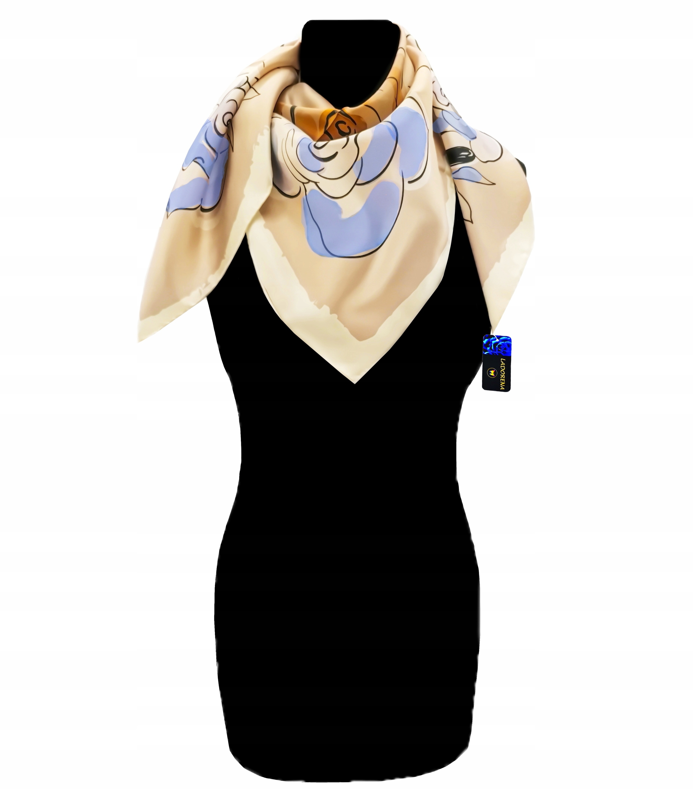 Hedvábný Šátek 100% Přírodní Morušový Hedvábí, Prémiová Kvalita+