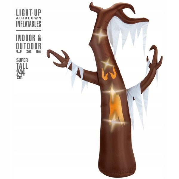 Dekorácia Nafukovací strom Halloween