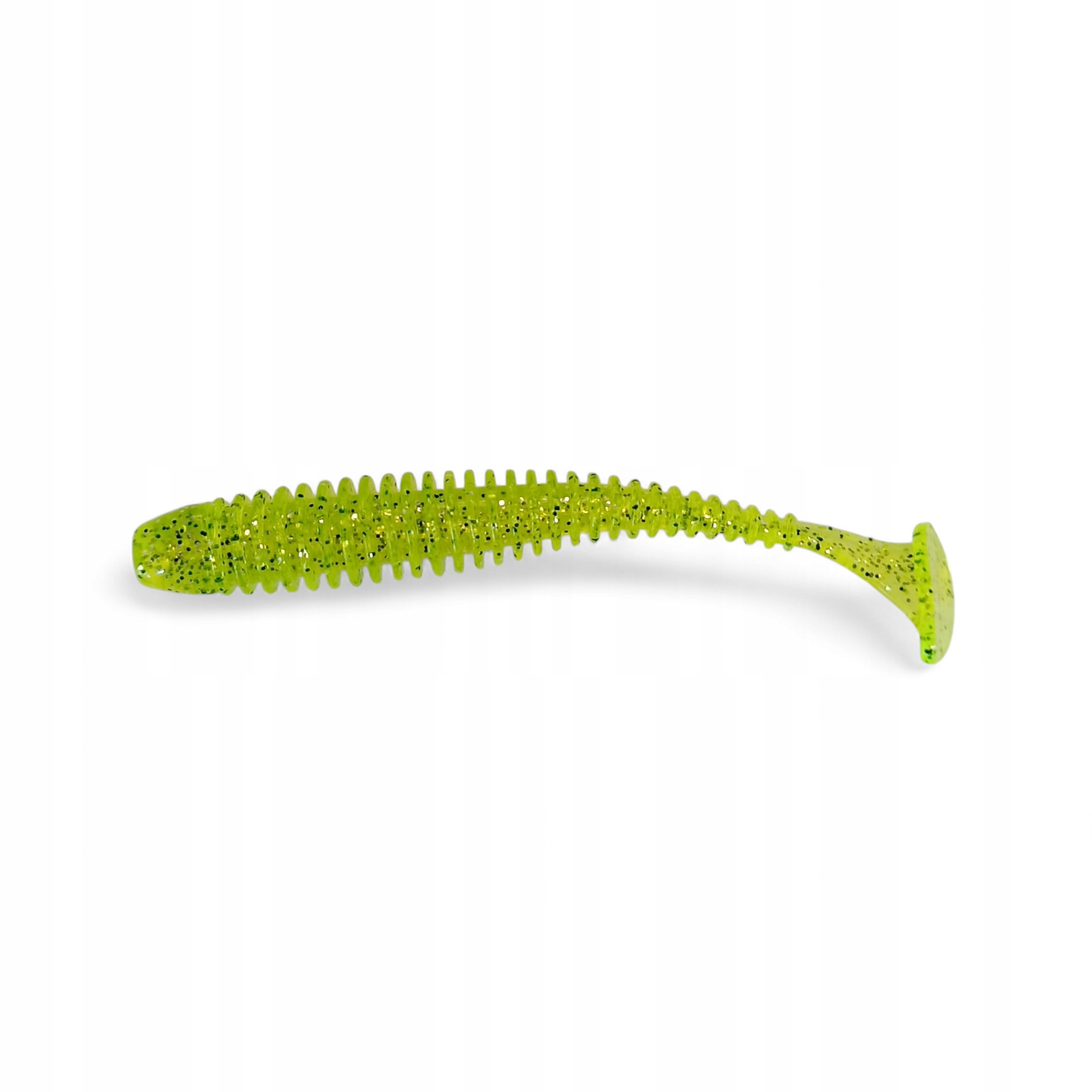 Guma Twister Wasabi 7,5 cm 5 szt. Chartreuse Shiner