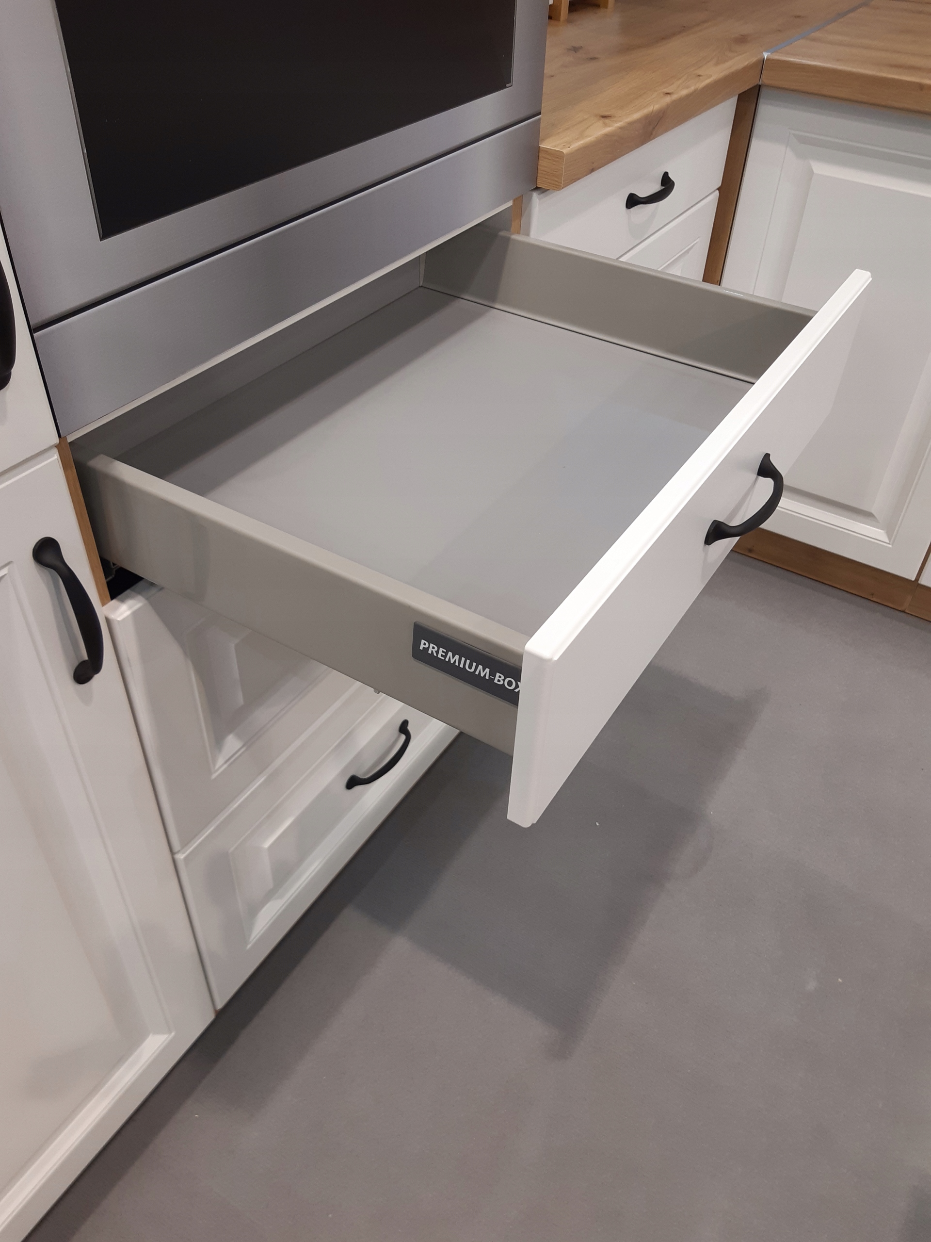 Meble kuchenne STILO MDF biały mat Materiał płyta MDF