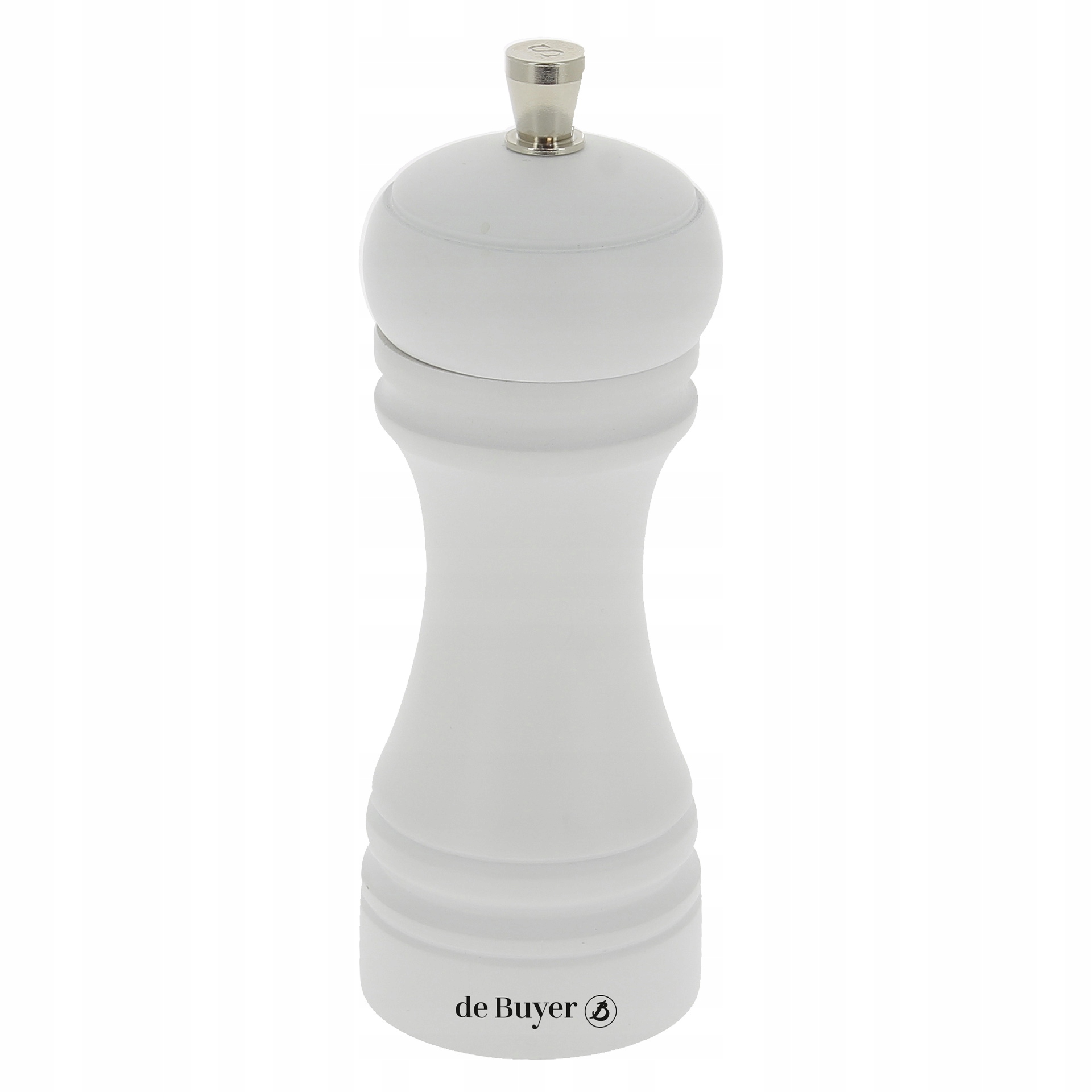 De Buyer Java Mlýnek na sůl 14 cm bílý matný