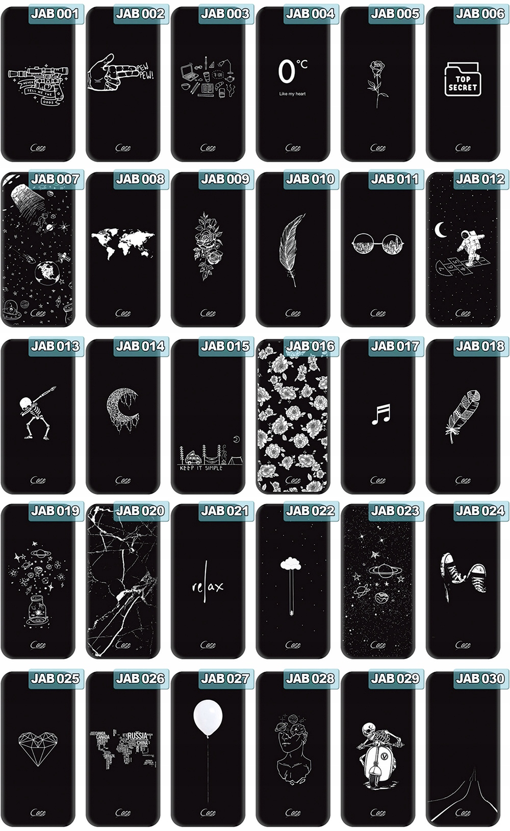 Etui do SAMSUNG GALAXY A21S wzory CASE + szkło Typ plecki