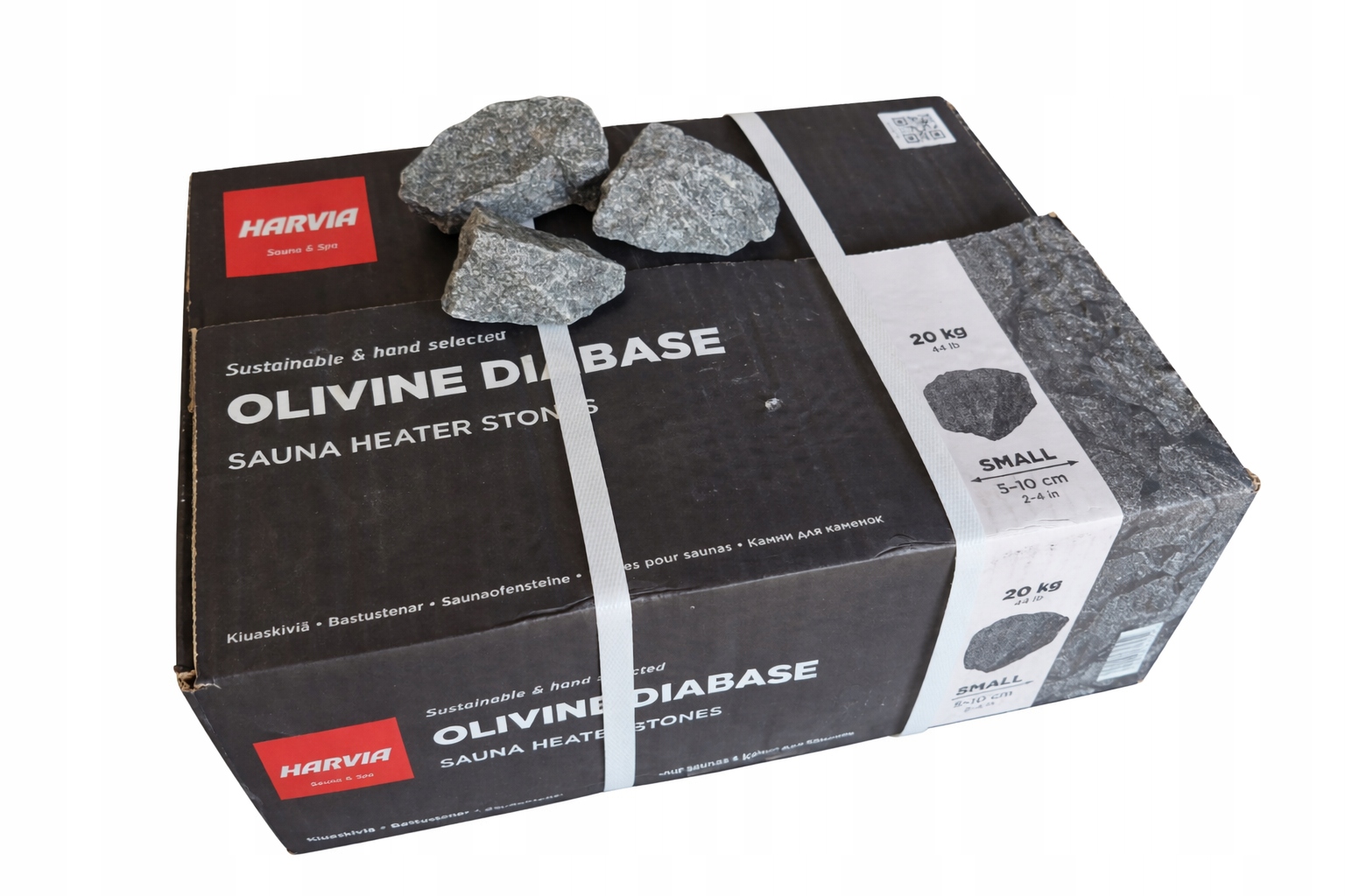 Kamienie do pieca sauna Harvia 5-10CM Małe 20KG