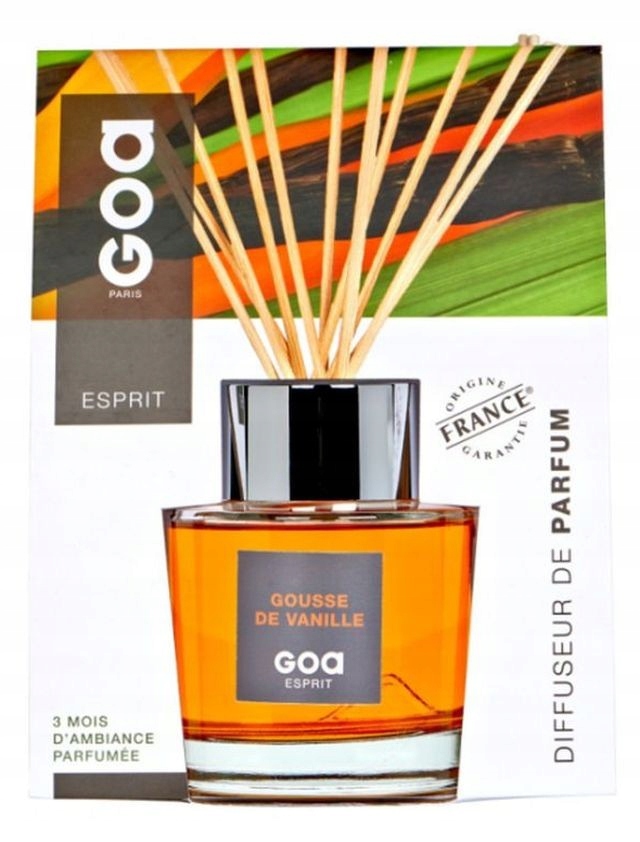 DYFUZOR ZAPACHOWY GOA ESPRIT 200 ML GOUSSE DE VANILLE (LASKA VANILII)