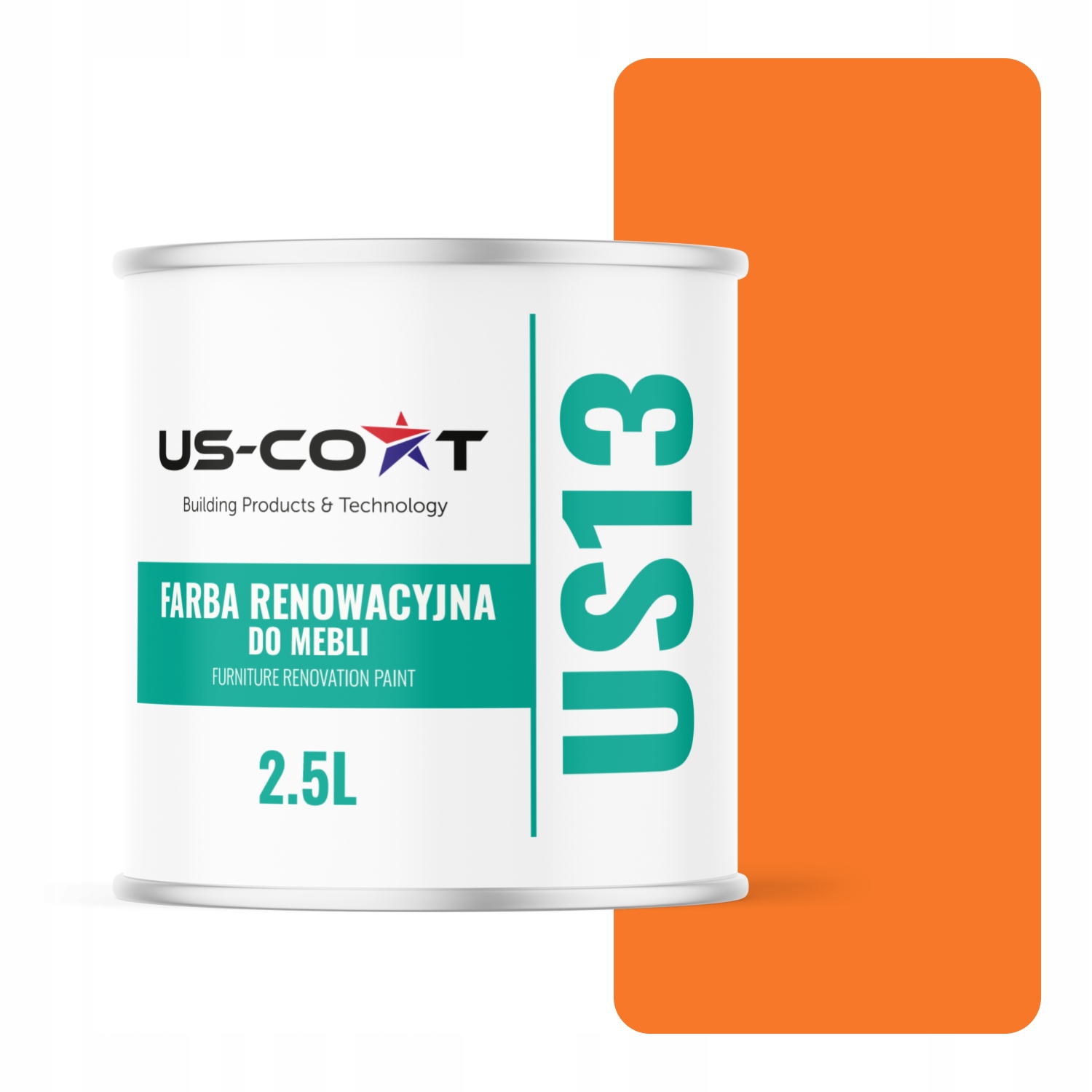 Farba Na Kuchynský Nábytok Predná Strana Oranžová Pastelová Ral 2003 Lesk 2,5 L