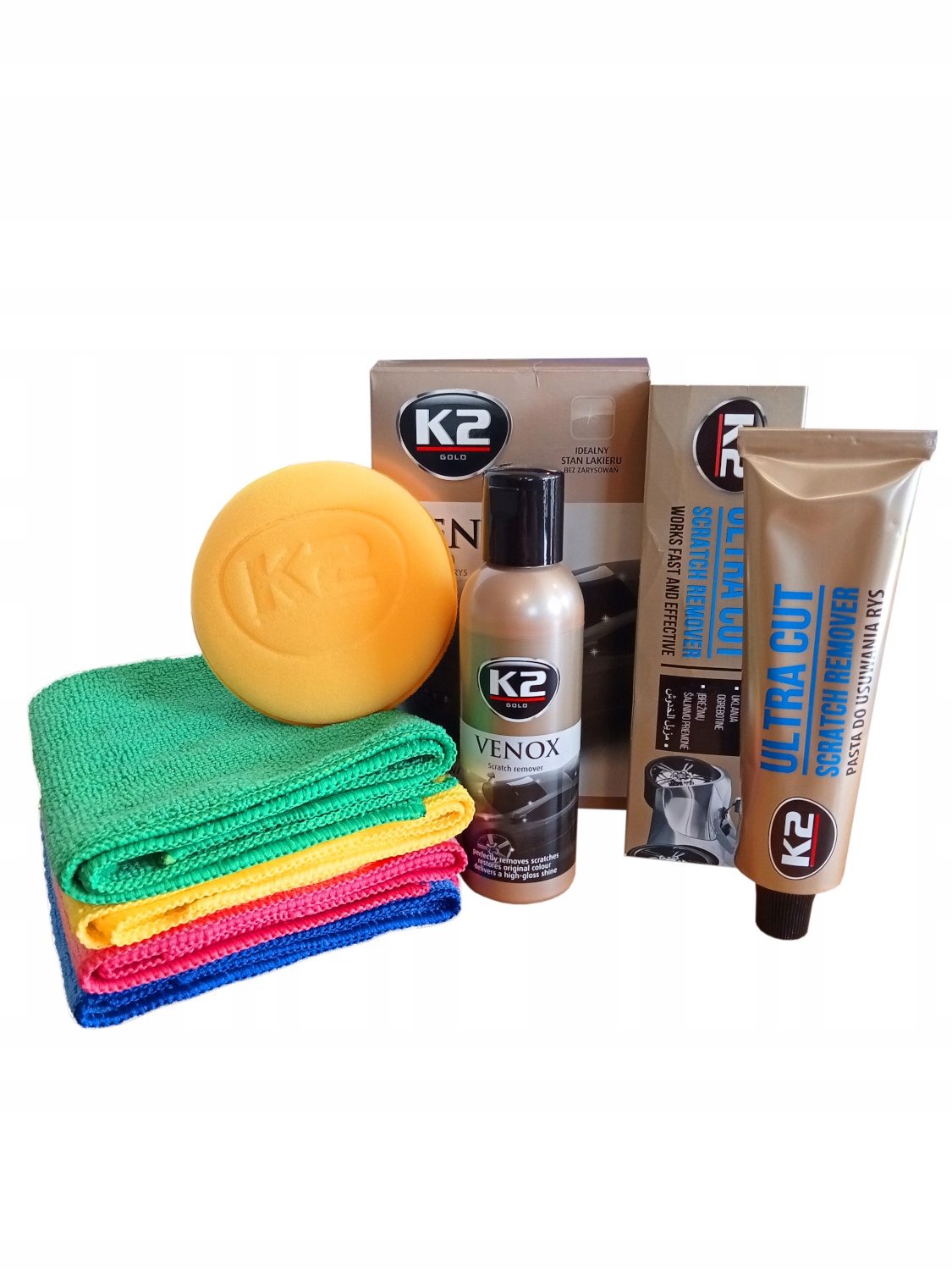 ZESTAW DO RĘCZNEGO USUWANIA RYS FIRMY K2