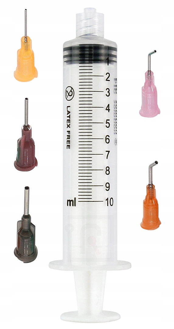 

Strzykawka 10ml Igła Dozownicz 15G 16G 19G 20G 23G