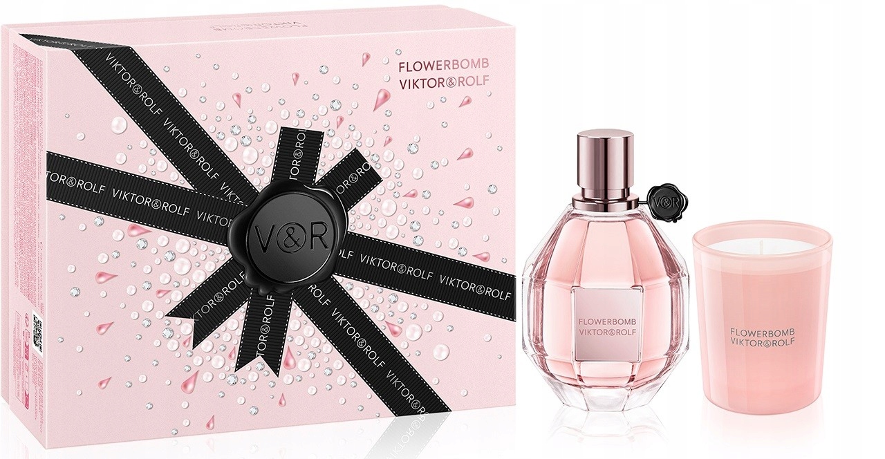 Viktor & Rolf Flowerbomb vonná svíčka 70 g 100 ml Edp