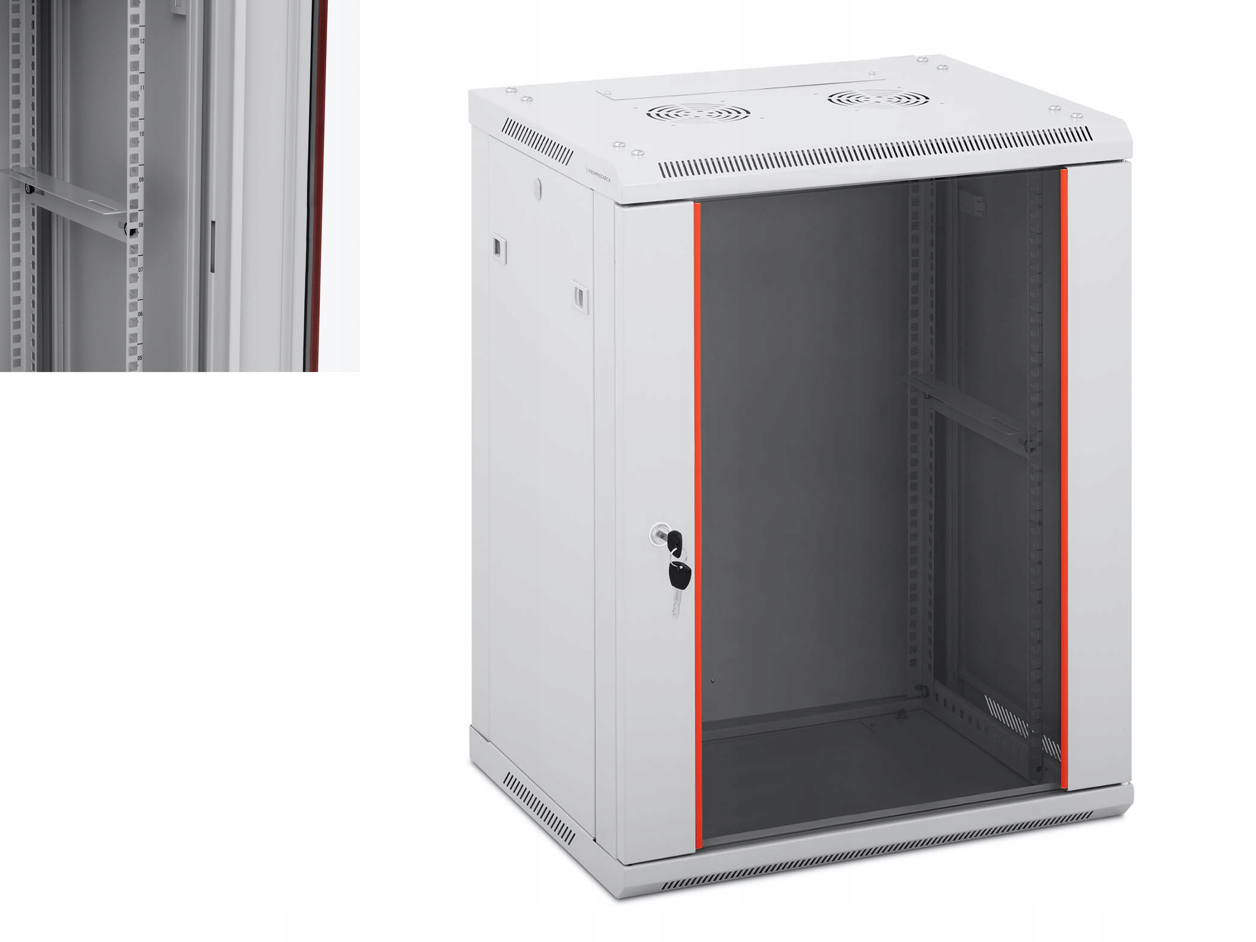 

Szafa Serwerowa Typu Rack 19" 15U Klucz