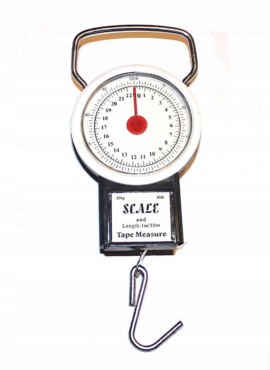 

Waga Mechaniczna 22kg. Z Miarką 1m,