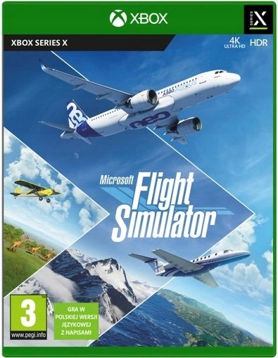 Microsoft Flight Simulator PL XBOX  X DISC