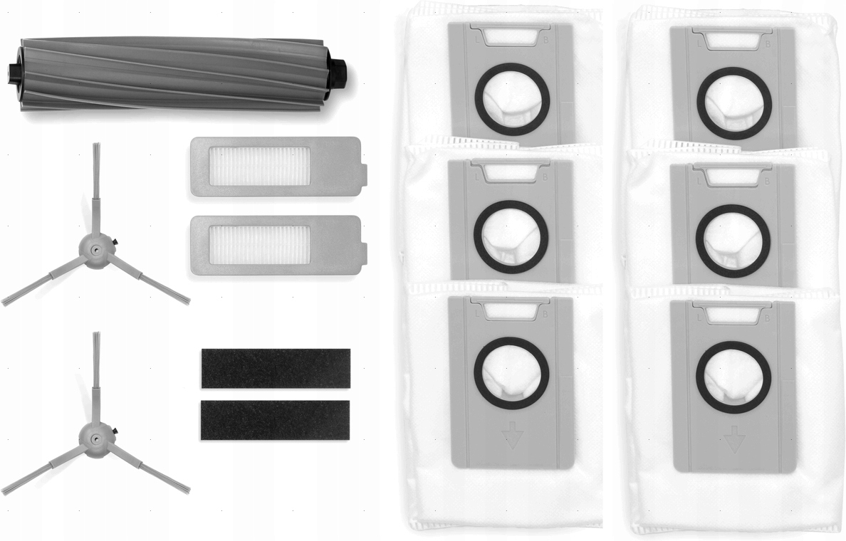 AKCESORIA DO ROBOTA WELLTEC R10 - SZCZOTKI + FILTRY + WORKI