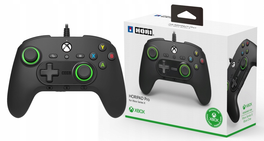 Nowy Pad Xbox One Series S X Pc Hori Czarnozielony