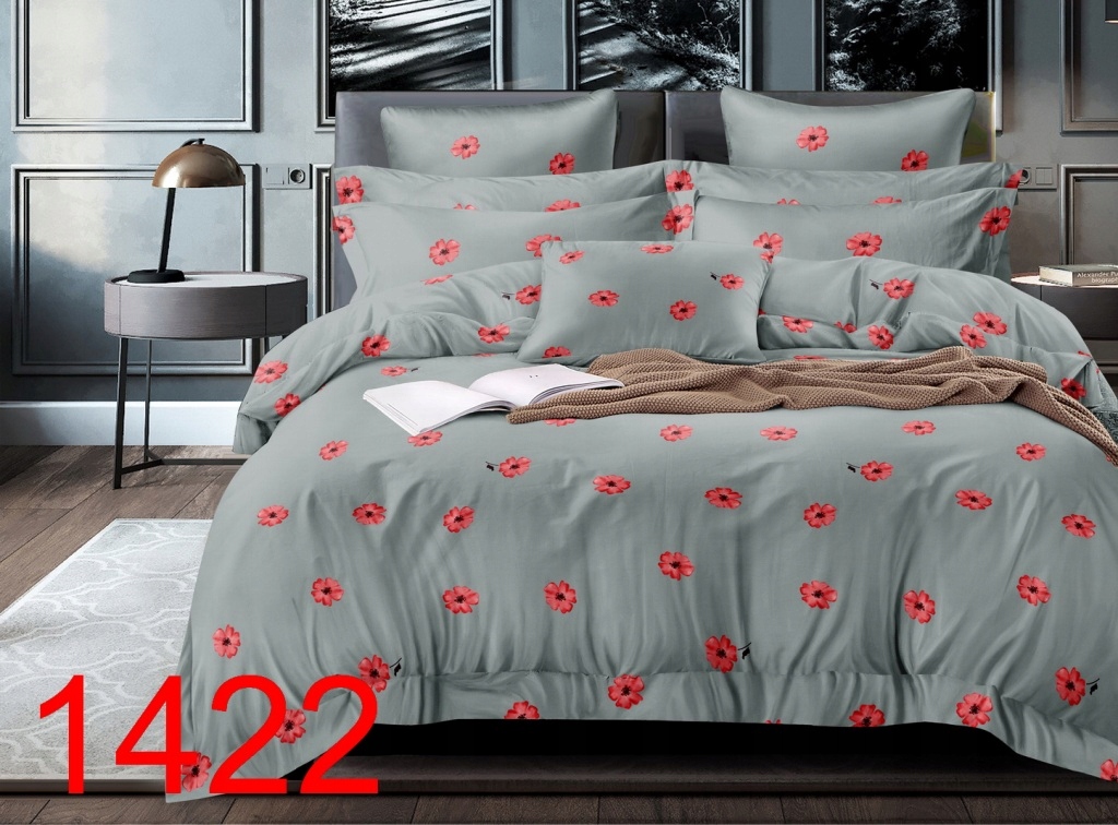 POŚCIEL 3D BAWEŁNA SATYNOWA 160x200 + 2x PODUSZKI Szerokość poszewki na kołdrę 160 cm