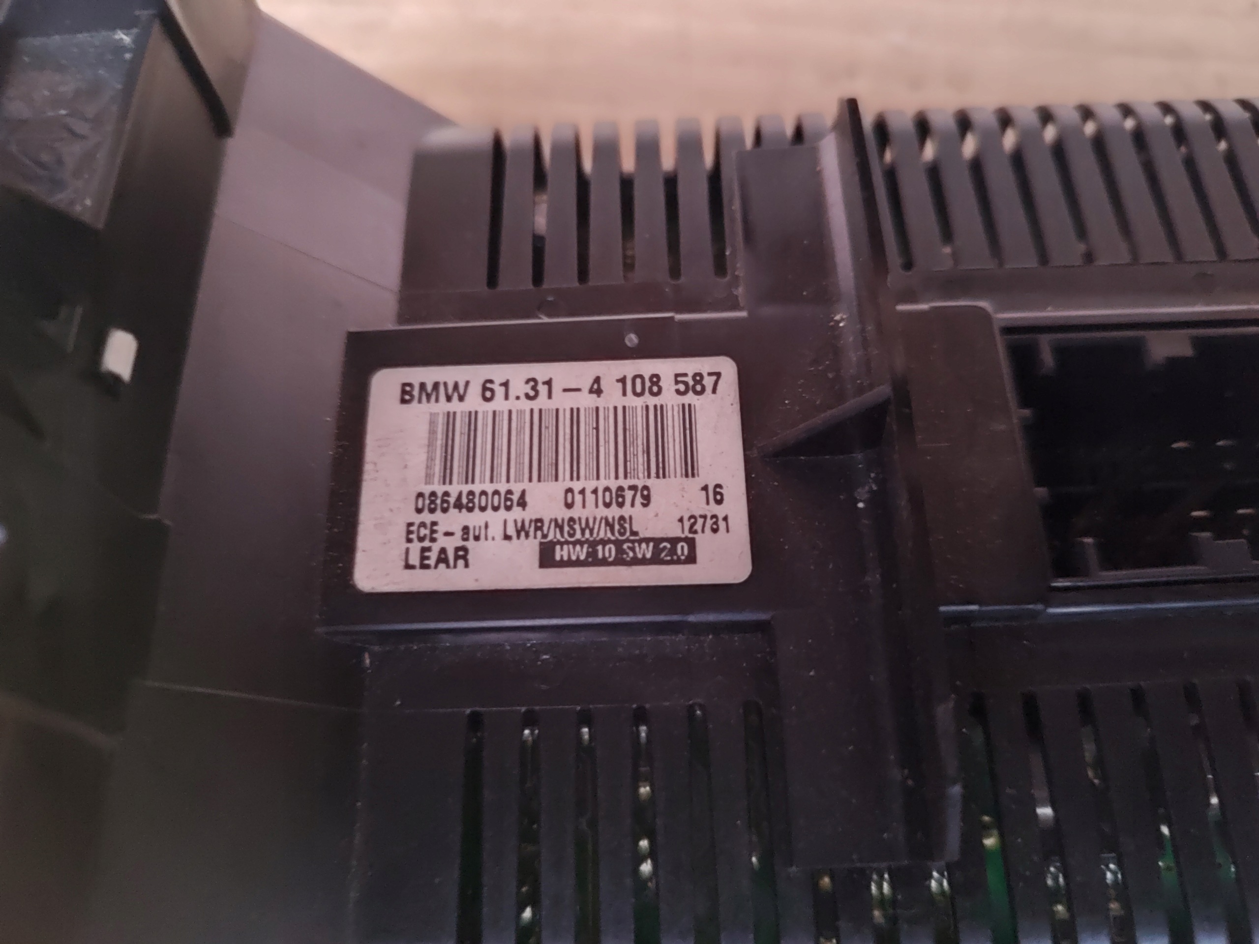 pulsante interruttore luci BMW E46 4108587