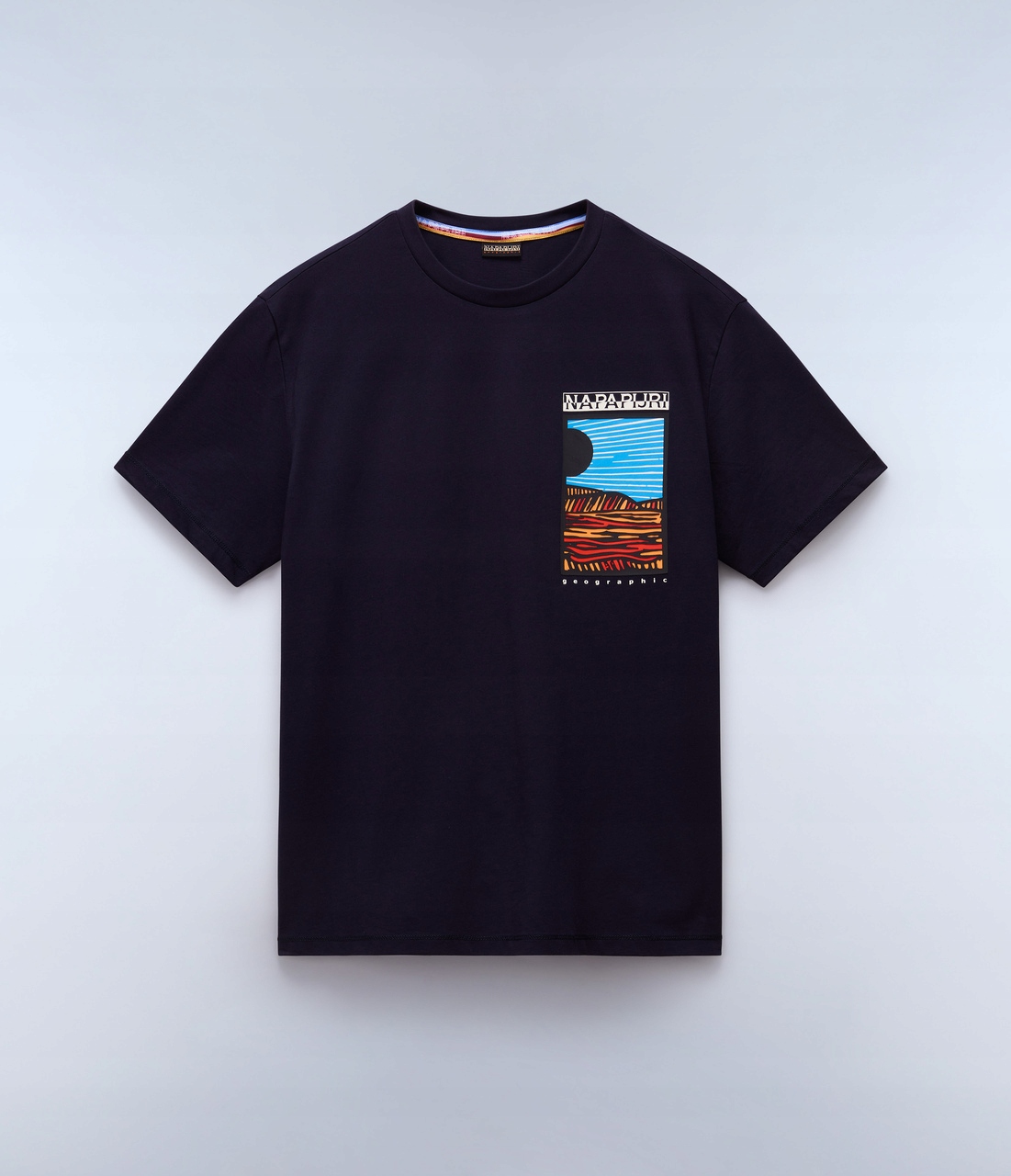 Tričko Napapijri S-Valdor blu marine