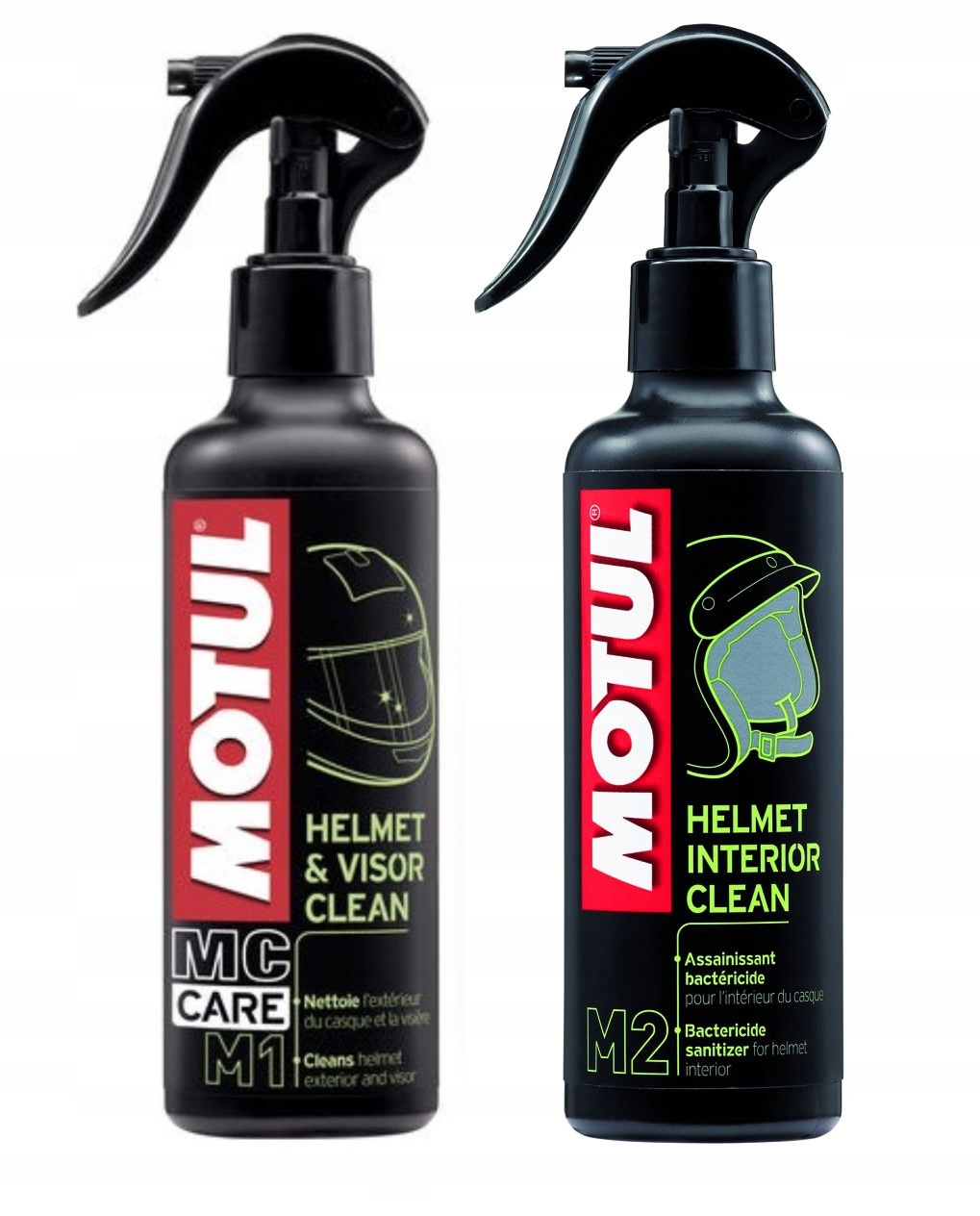 

Motul M1 M2 zestaw do czyszczenia kasku 2x 250ml