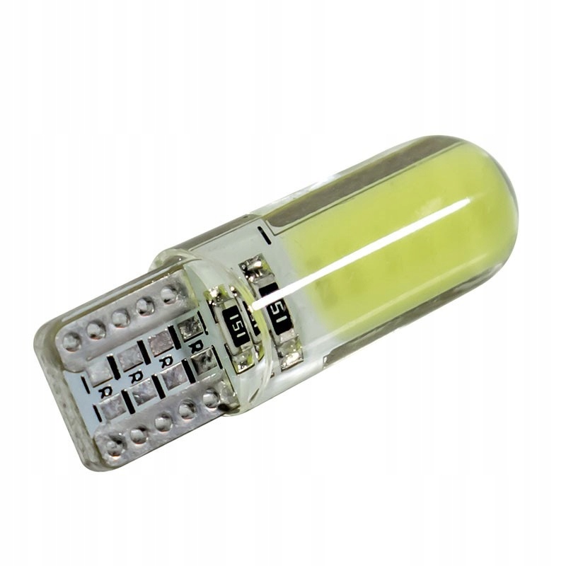 

Żarówka Led W5W T10 Postojówka 2 Led Cob Silicon
