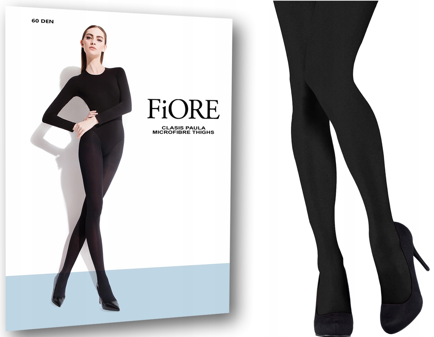 

Rajstopy Fiore Roza 60den r.5 Black
