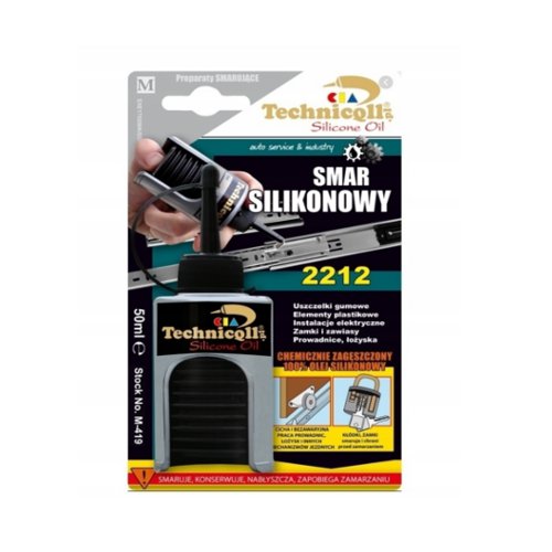 

Technicoll Smar Silikonowy 50ml do prowadnic