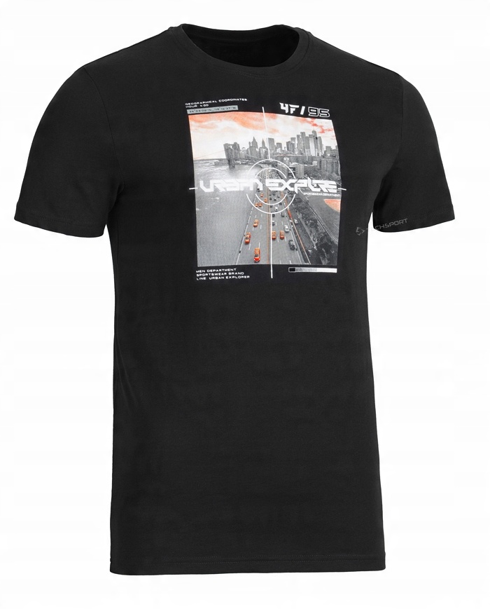 

4F Męska Koszulka T-shirt Bawełna rozm XXL