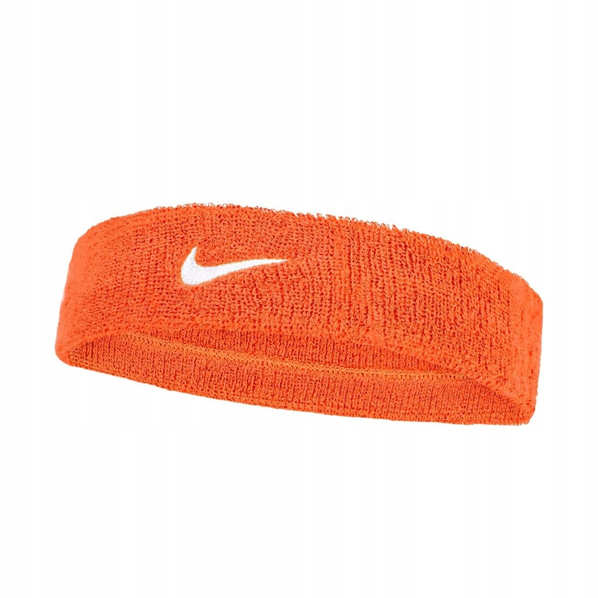Opaska Frotka na głowę czoło Nike Headband Team Orange White