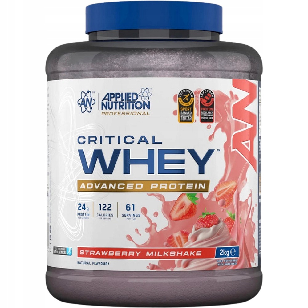 Critical Whey 2000g strawberry milkshake