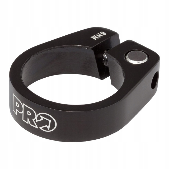 Obejma podsiodłowa Pro Alloy Seatpost Clamp 28.6mm czarna