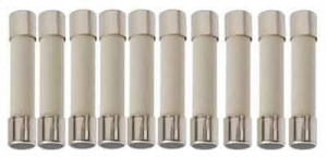 WTAC8.0 Bezpieczniki ceramiczne, szybkie 8A 20mm- 10 sztuk