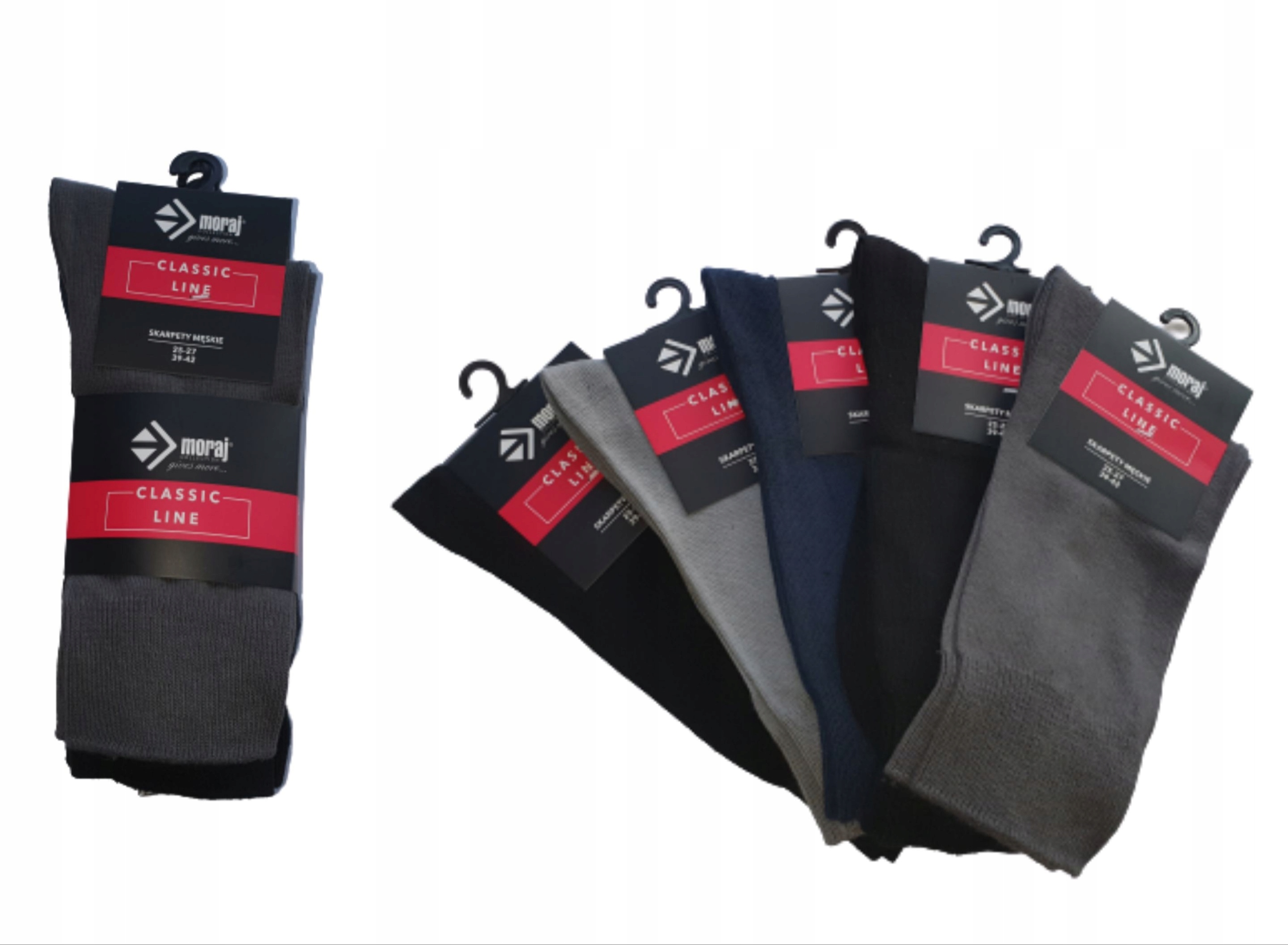 

Moraj skarpety męskie Classic Line rozm 39-42