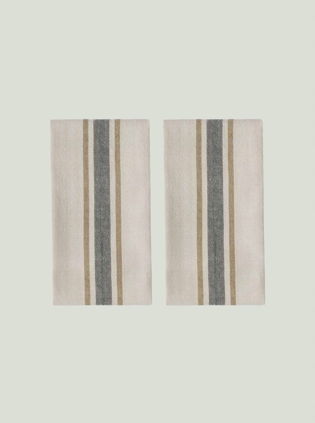 Kuchyňský ručník Linu Black – 2 ks Oyoy Living