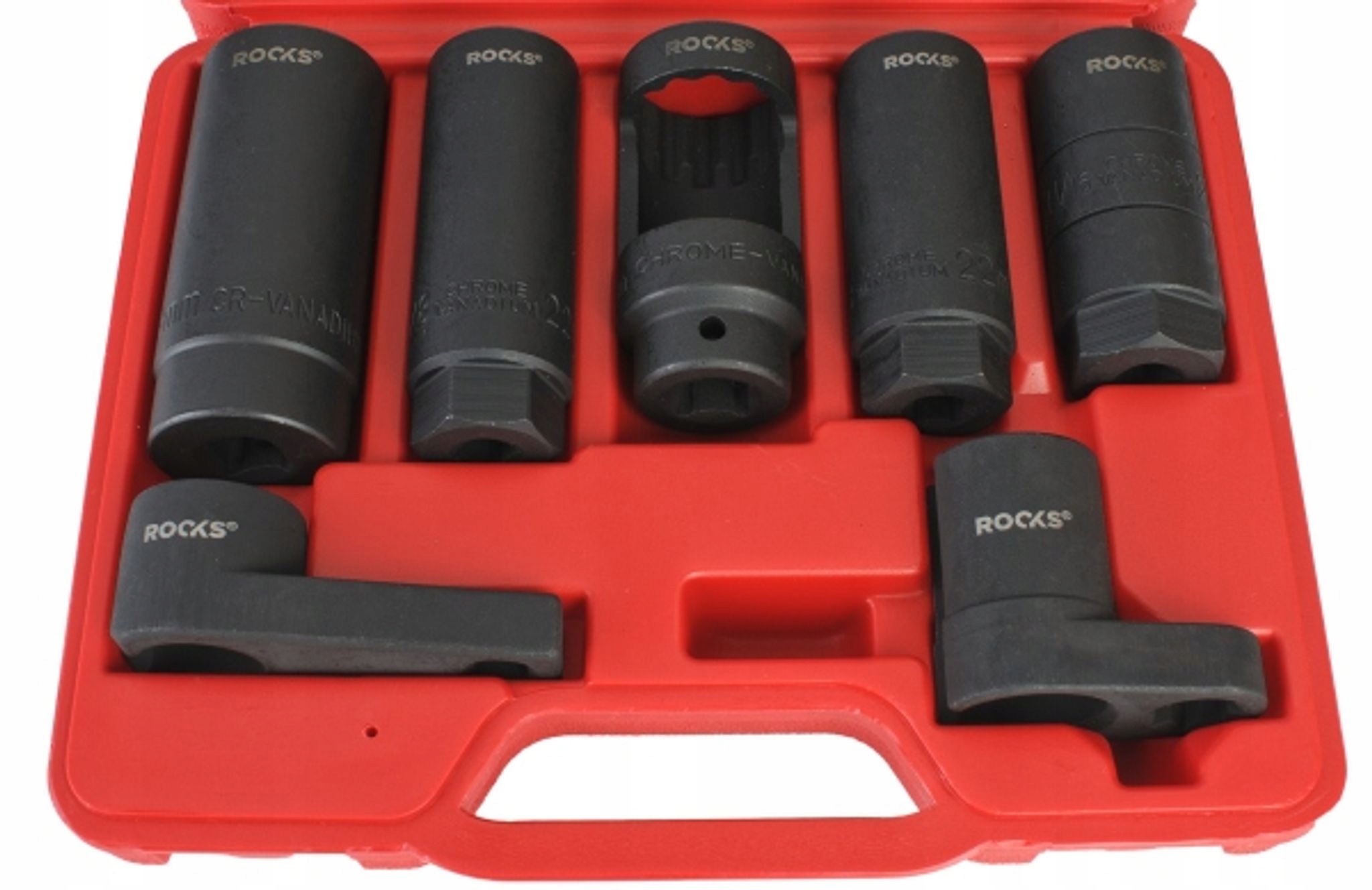 Nástavce pre lambda sondu 7 dielov Rooks OK-02 0600