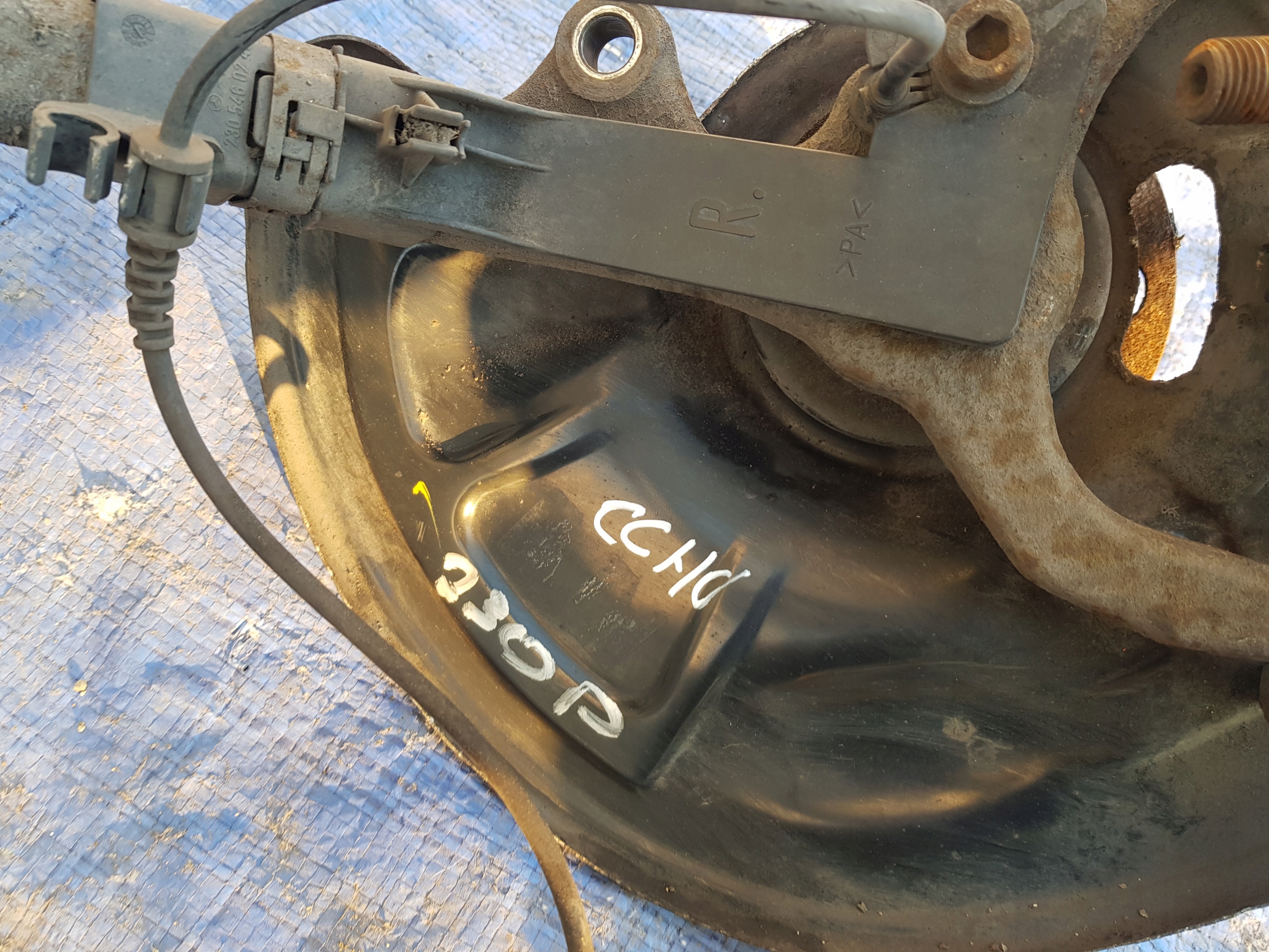 swing right front MERCEDES SL R230 R230