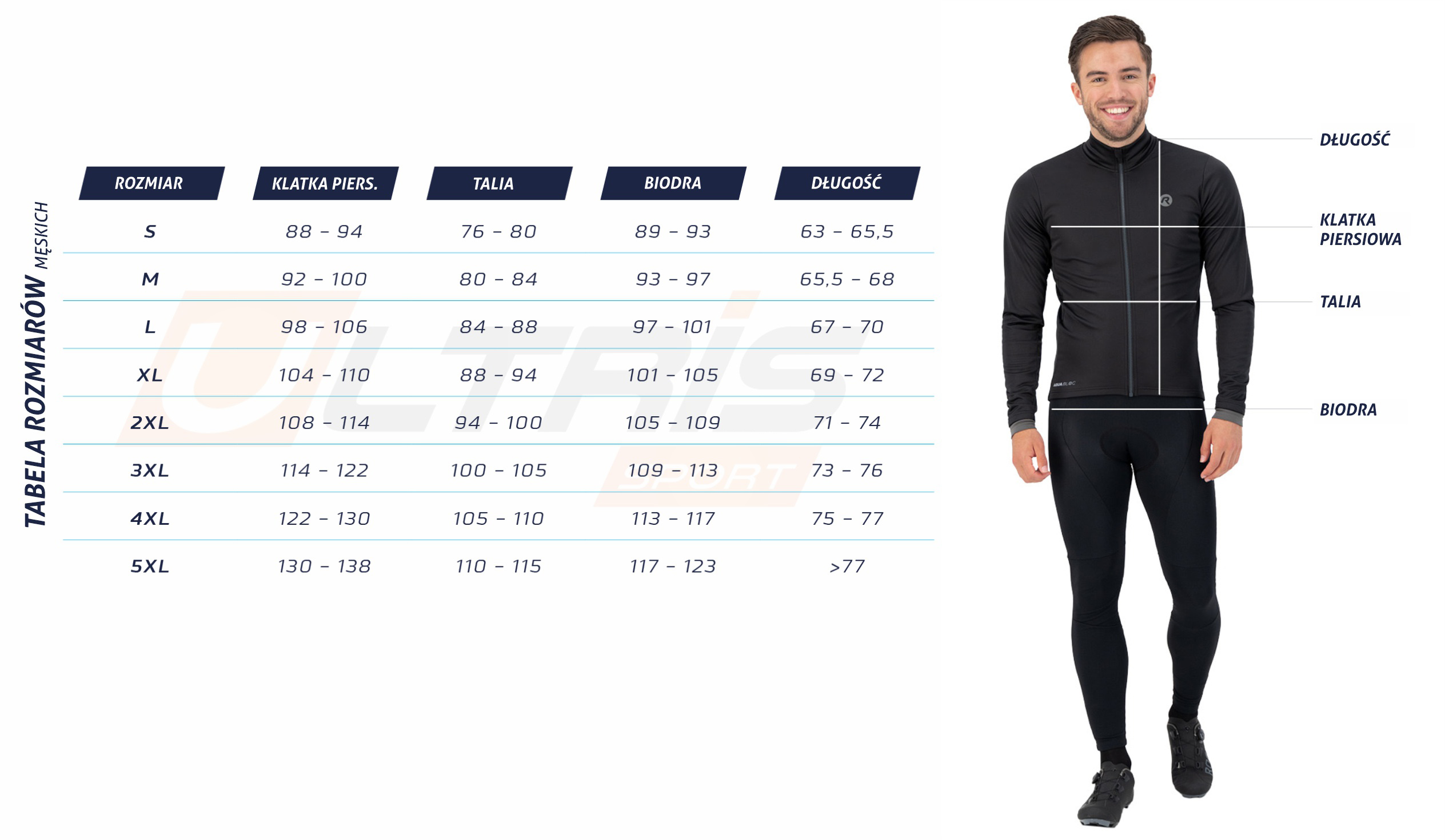 Rogelli COURSE męska ocieplana bluza rowerowa Rozmiar S