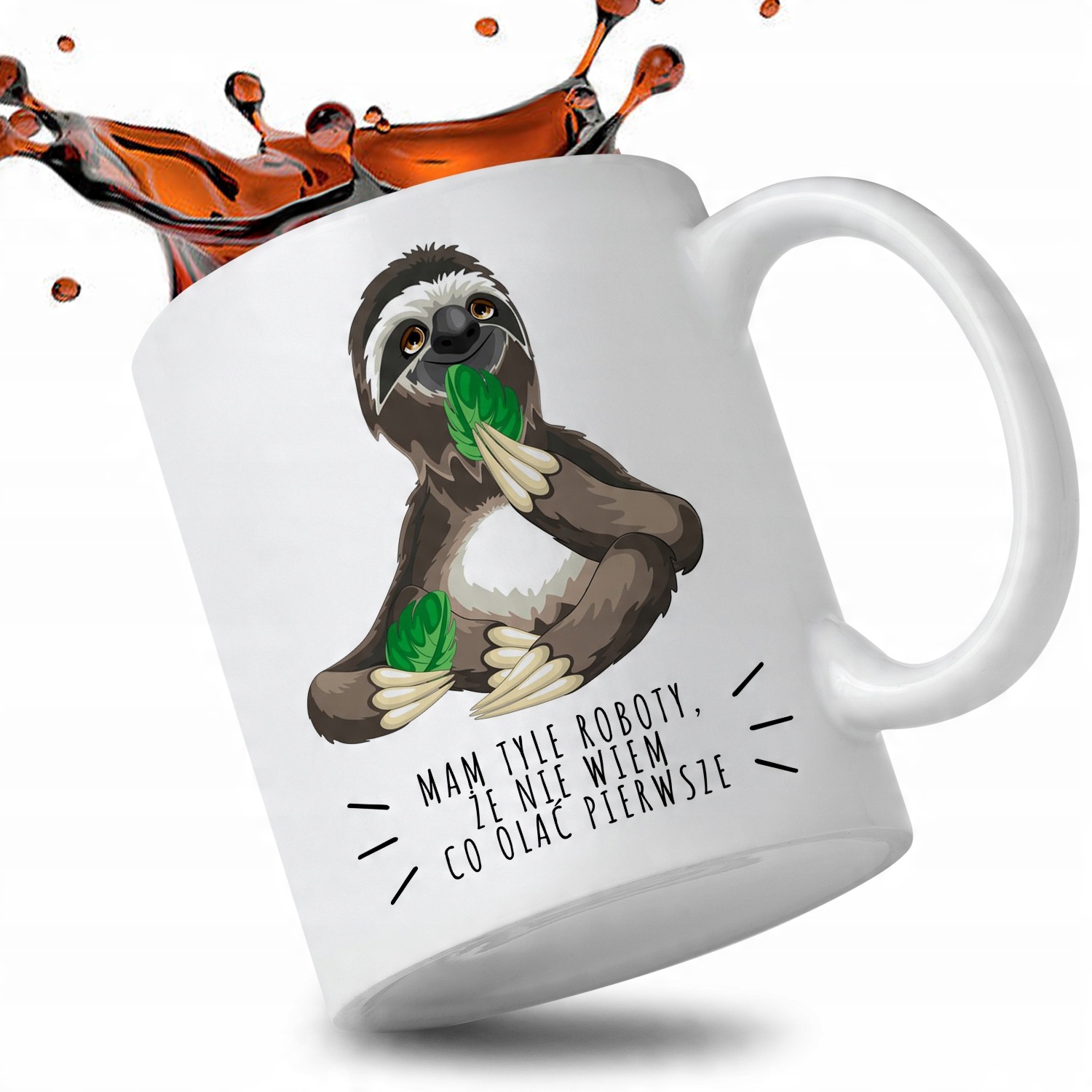 

Kubek 330ml Szop Śmieszny Do Pracy 65