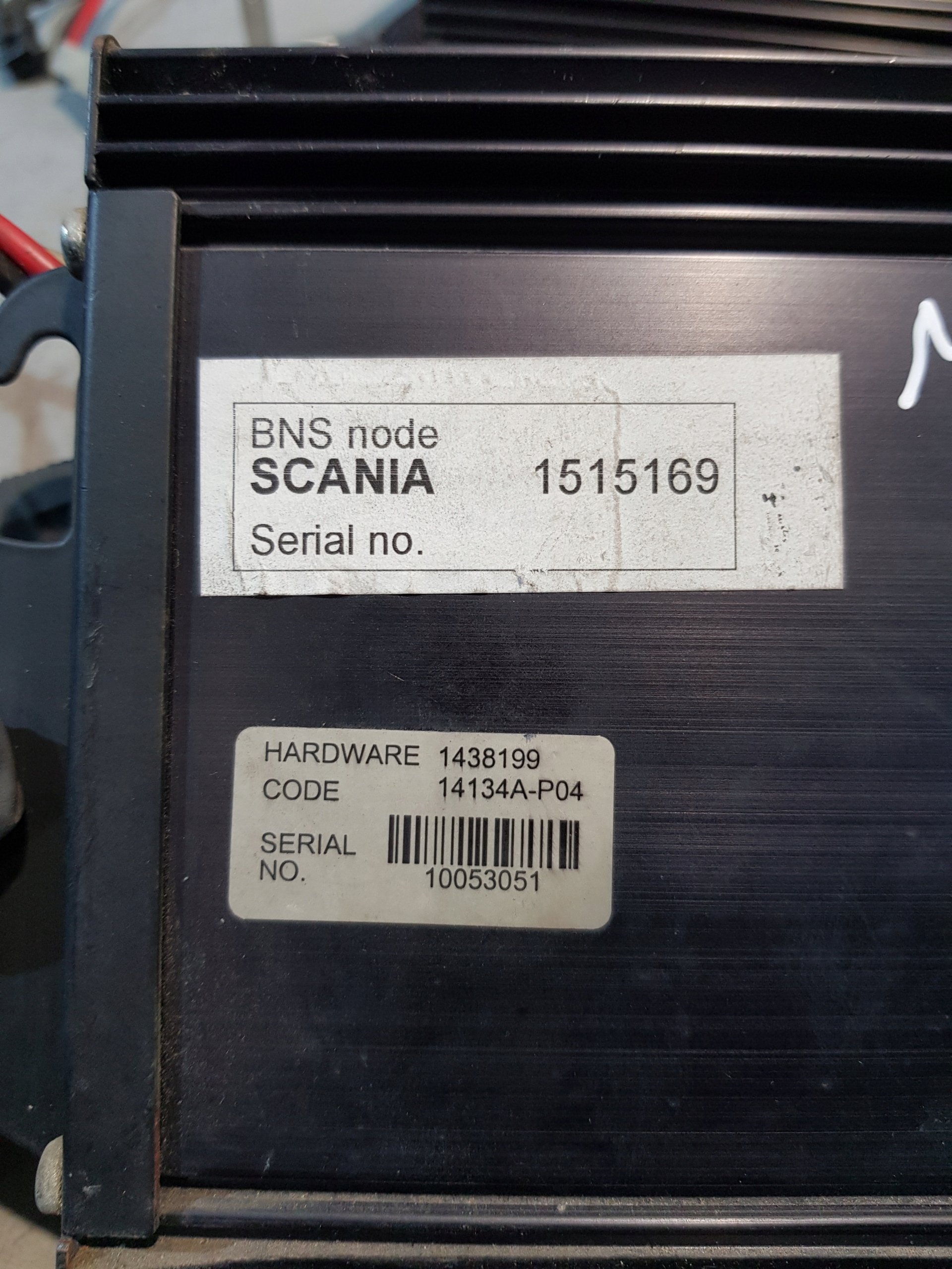 Bedienteil ECU BNS SCANIA 1438199 14134A-P04