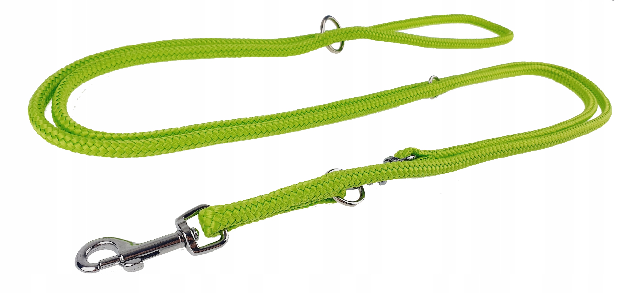 Levně Champion Vodítko pro psa Šňůra nastavitelná 4 m/0,6 cm Seledynová