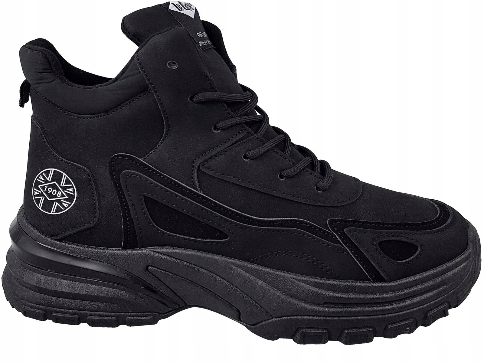 

Lee Cooper Damskie Buty Trapery Workery Czarne