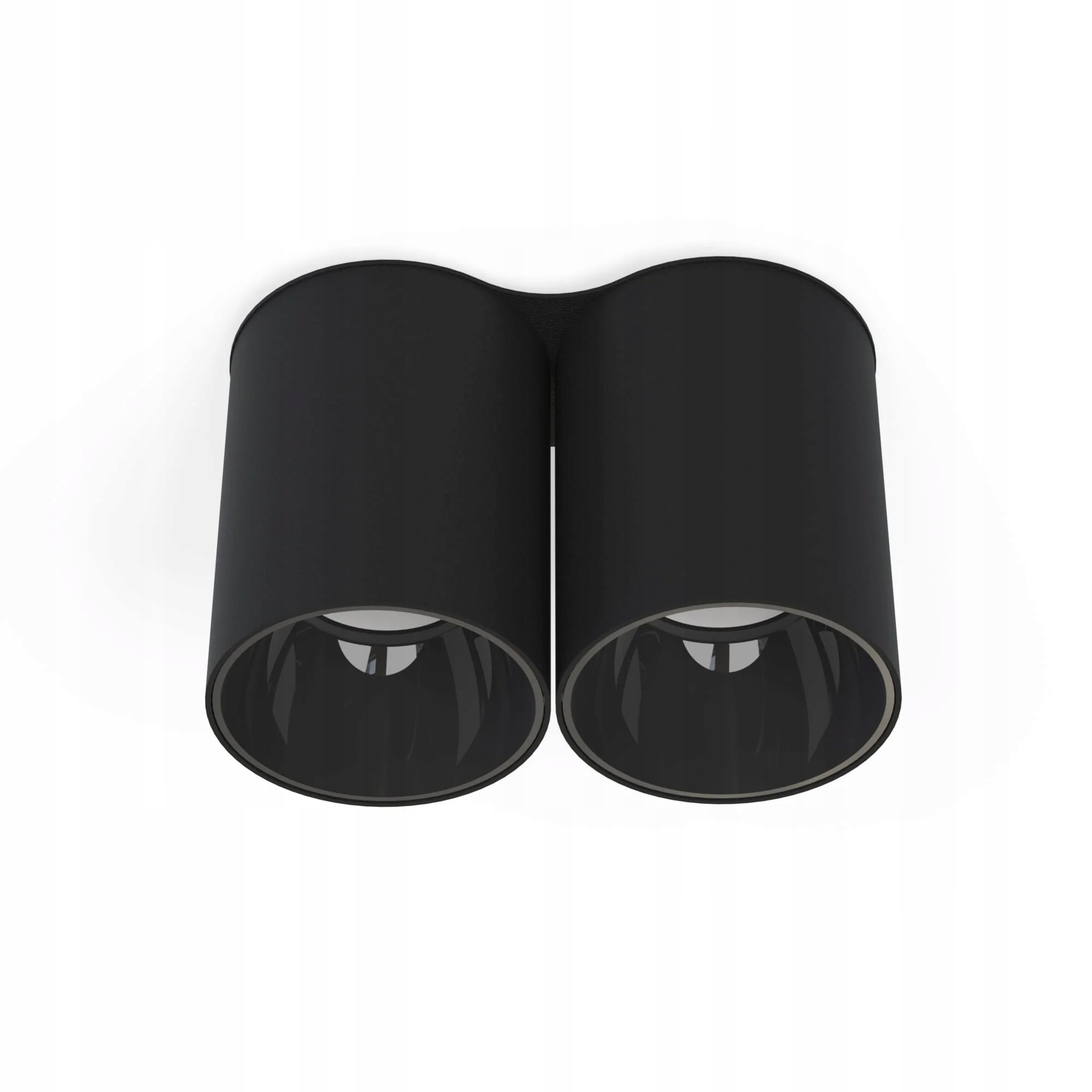 Lampa stropné bodové svietidlo dvojitá čierna 2 tuby Eye Tone Nowodvorski