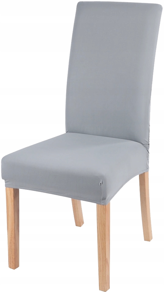 

Pokrowiec Na Krzesło Szary Elastyczny Uniwersalny