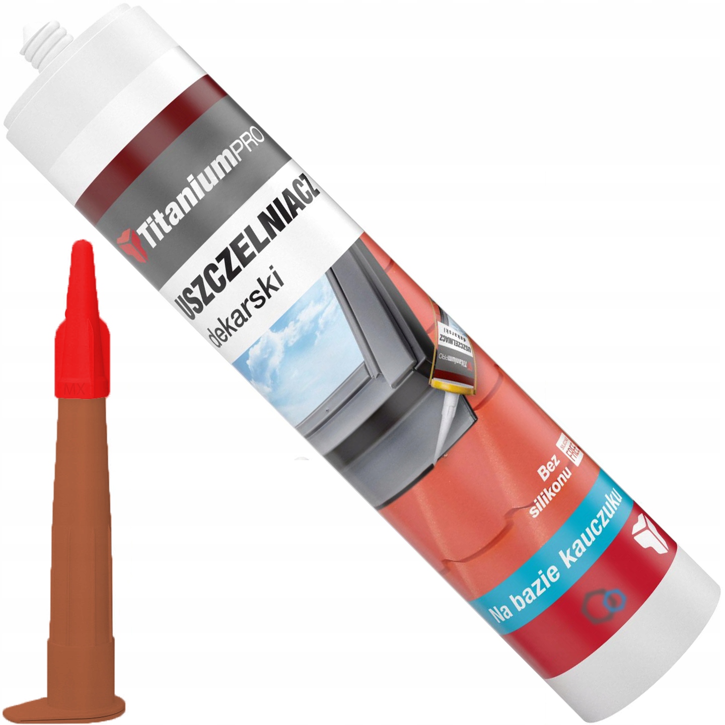 

Uszczelniacz Dekarski Brązowy 300ml TitaniumPRO