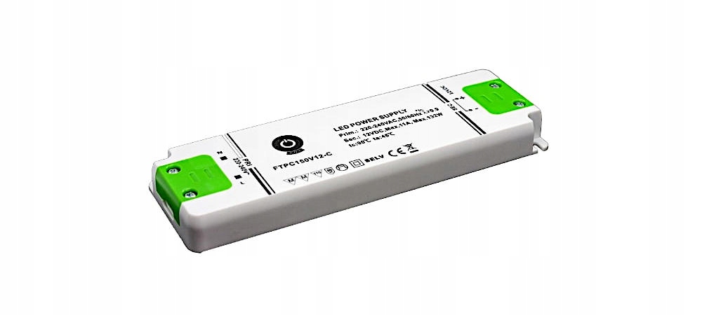 Zasilacz stałonapięciowy Led 12V/11A 132W FTPC150V12-C