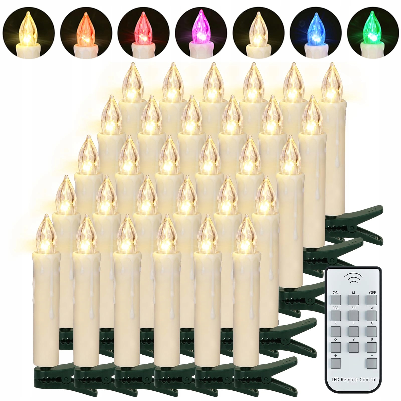 Vianočné osvetlenie na stromček Freepower na použitie vo vnútri aj vonku, 40 kusov Darček