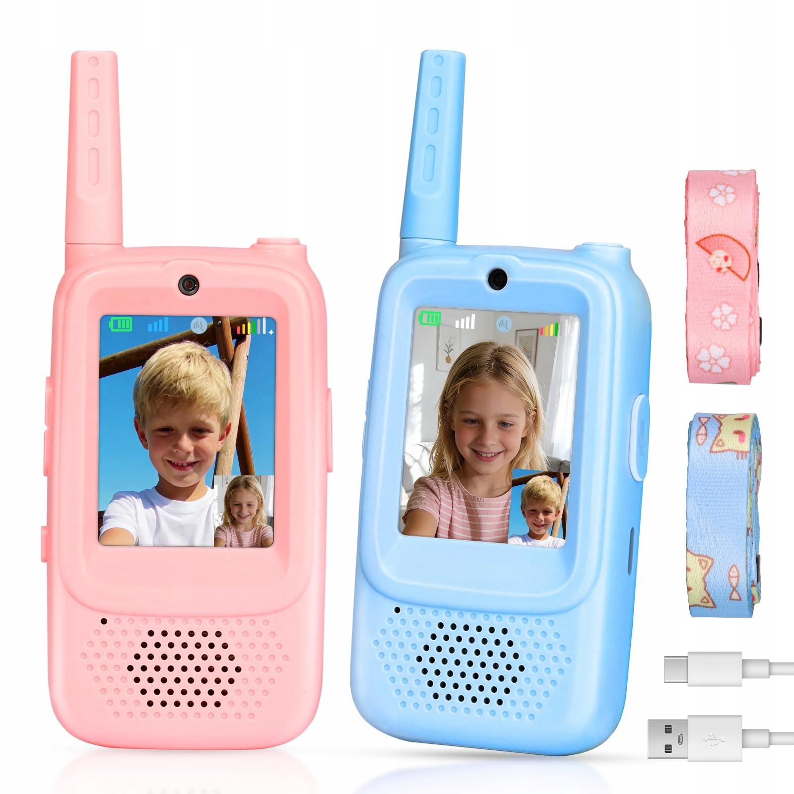 2× Vysílačka Vysílačka Radiotelefon Vysílačky Velký Dosah Ce