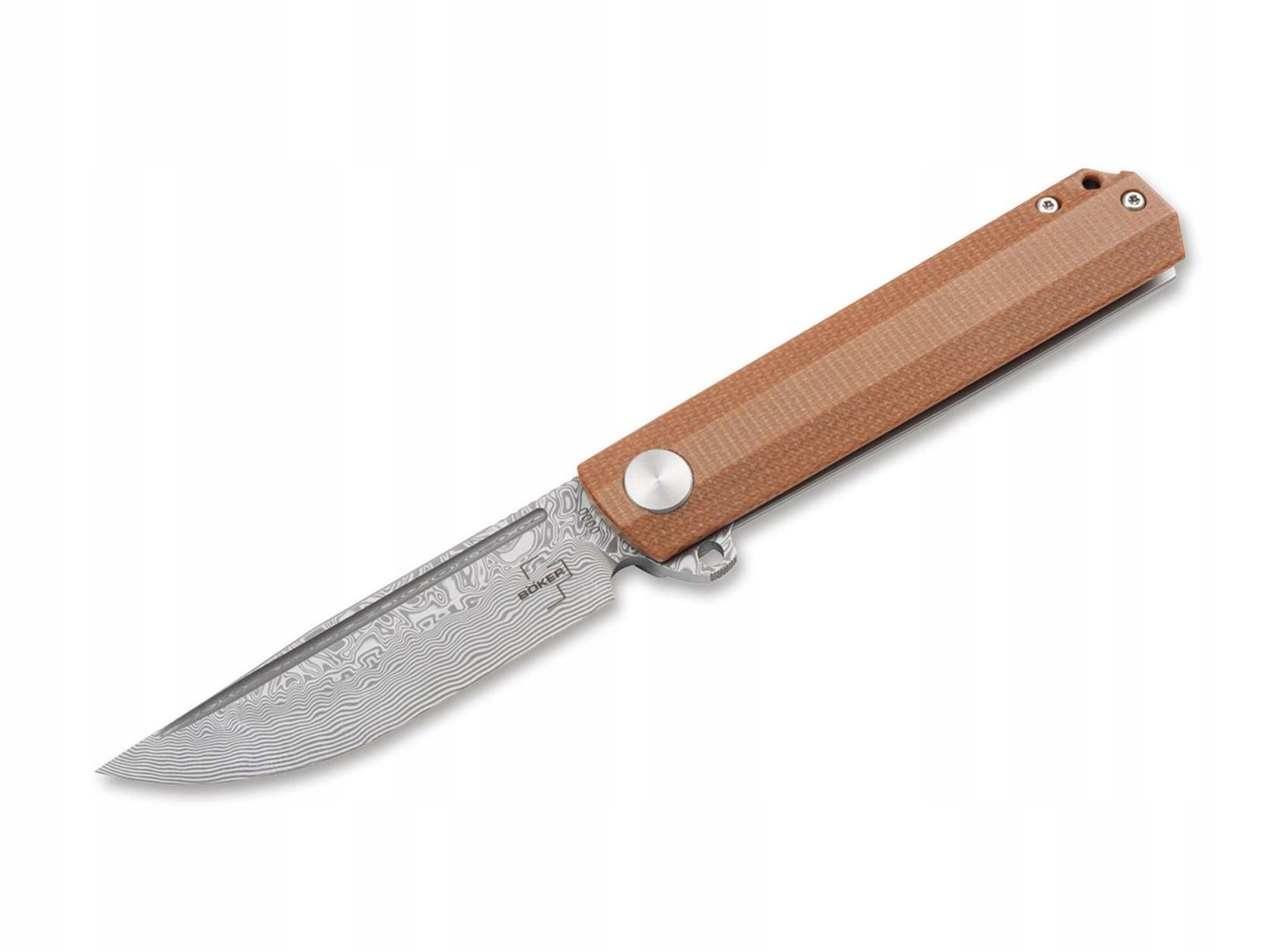 Nůž Boker Plus Cataclyst Brown Damascus Flipjoint