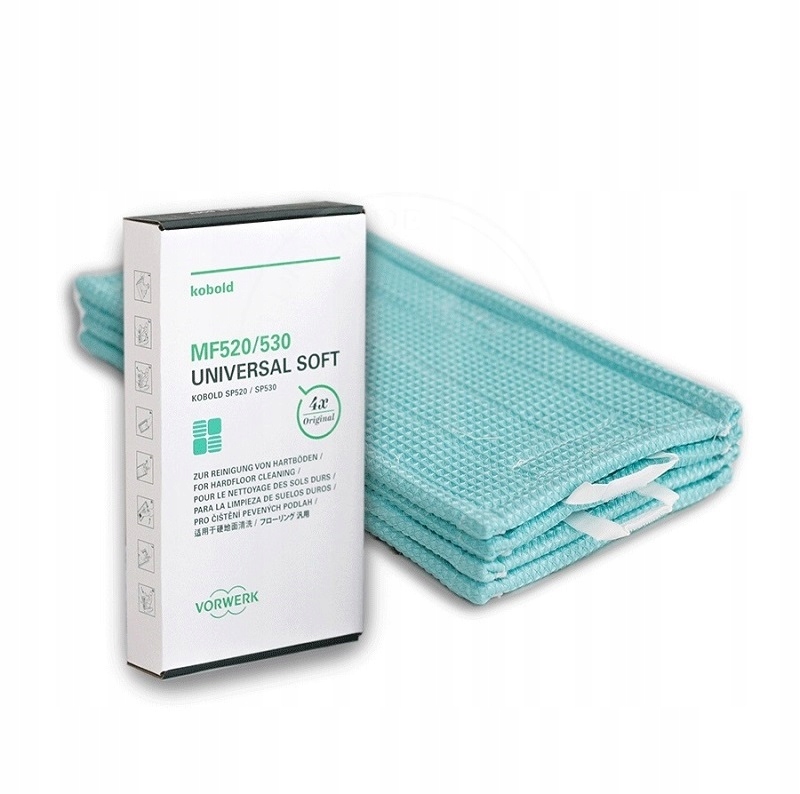Levně Návlek utěrka Universal Soft pro SP520-530 Vorwerk Kobold 4ks