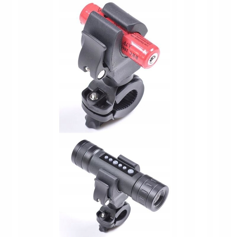 UCHWYT ROWEROWY OBROTOWY DO LATARKI Model CA-10073